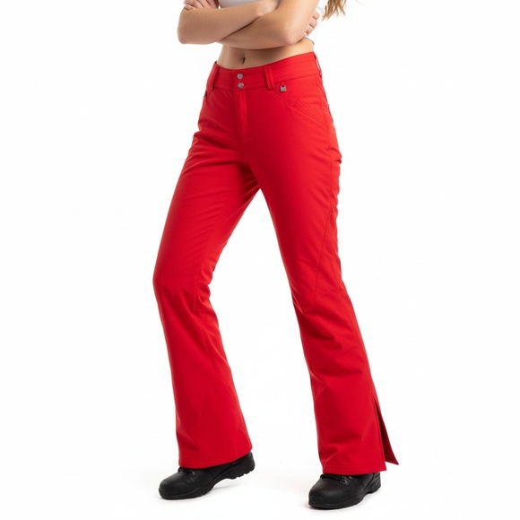 NILS Pants - NILS Red Waterproof Bootcut Ski Pants Women’s 16 20K Tech NWOT